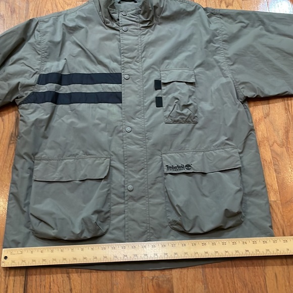 Timberland Performance Size XL Green Nylon Interior Pocket 3 Front Pocke… - Picture 11 of 16